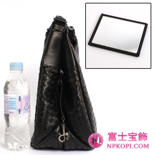 Bottega Veneta/ボッテガ・ヴェネタ  ラムスキン ショルダーバッグ ブラック 125787V00168175